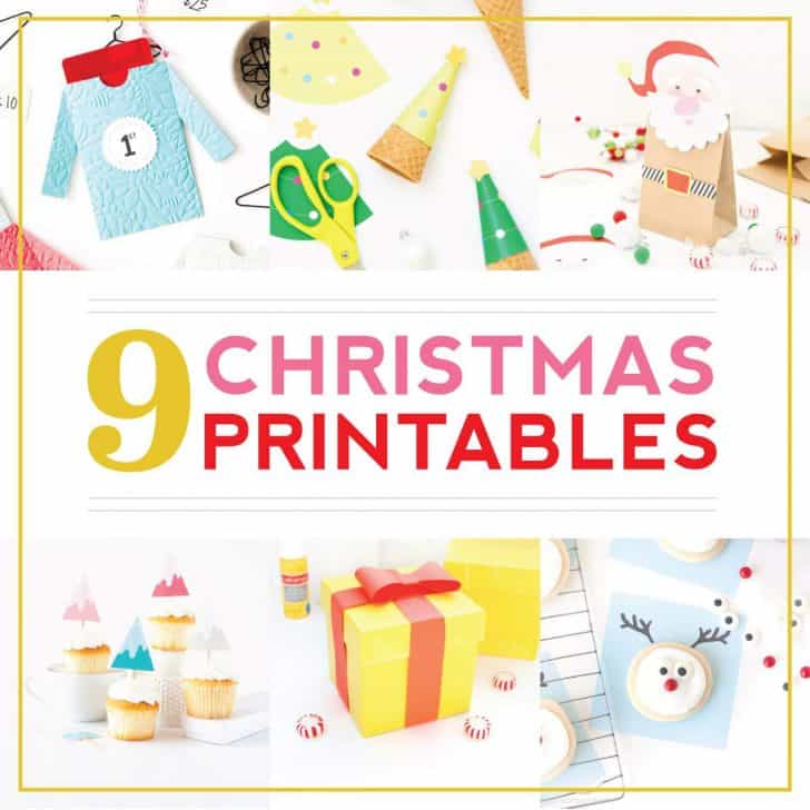 9 Free Christmas Printables!