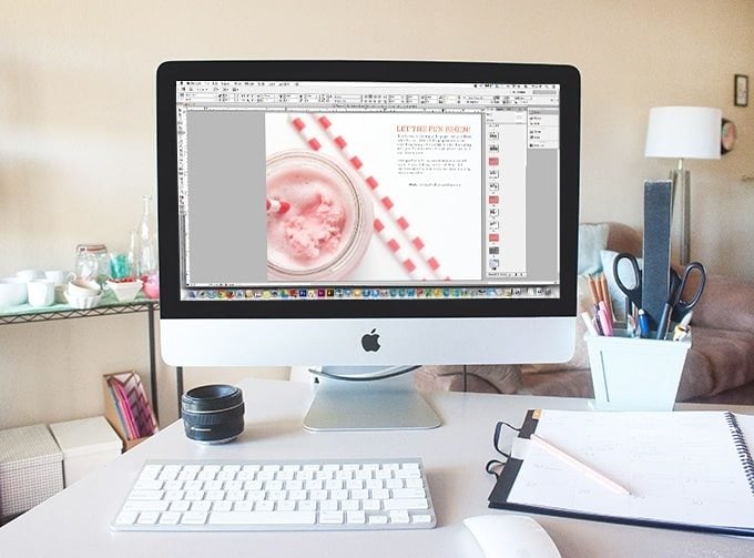 What a great post of 5 Graphic Design Classes you can take online! This post was written by Melissa from Design Eat Repeat (blogger & Graphic Designer) and is filled with some great suggestions to improve your design chops!