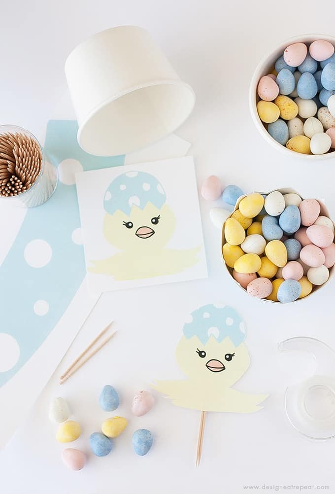 DIY Easter Egg Candy Cups | Get the Tutorial & Printable at Design Eat Repeat