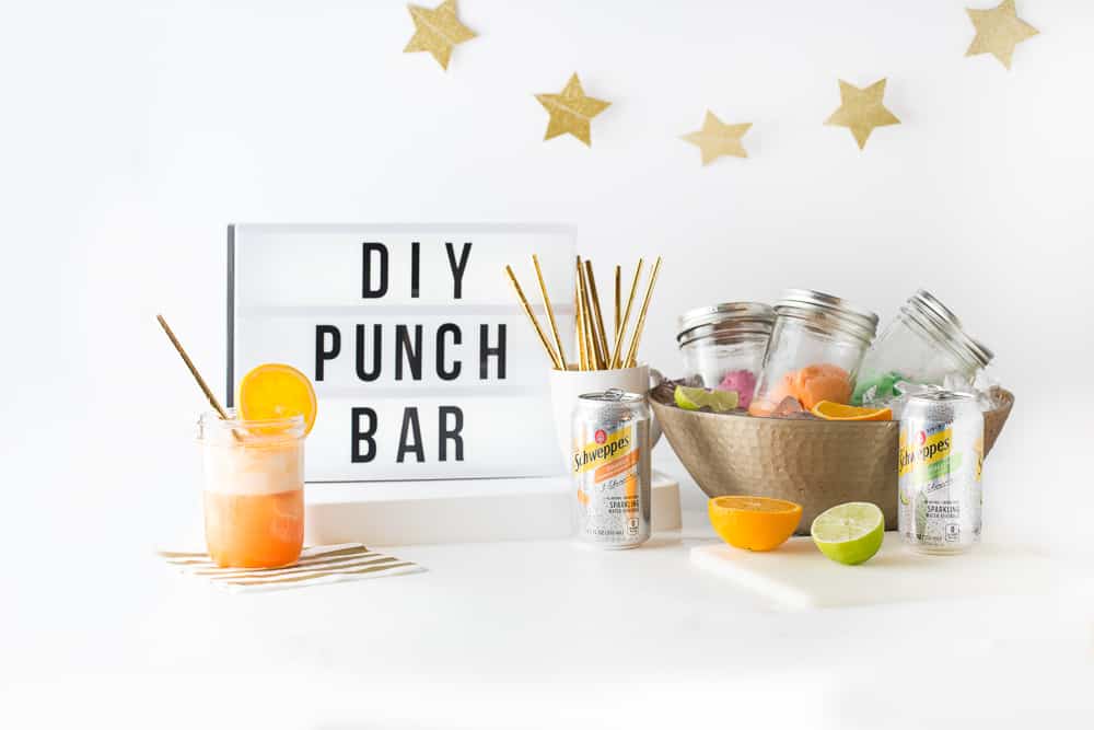 Learn how to put together an easy and fun DIY punch bar!