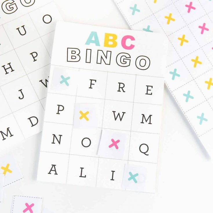How To Make Free Printable Alphabet Bingo Cards