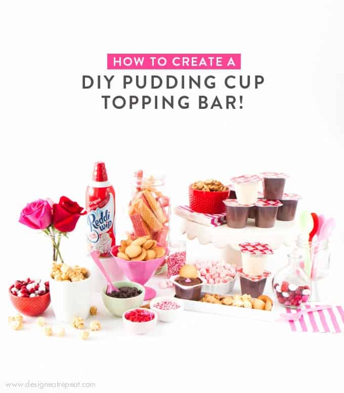 How to Make a DIY Pudding Cup Bar!