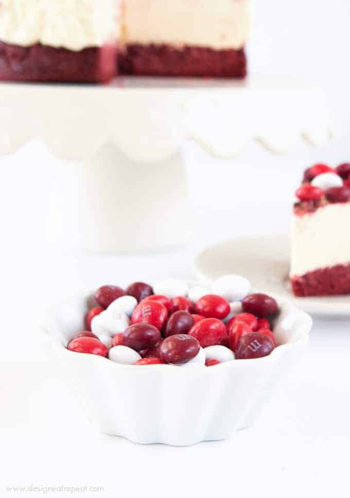 Red Velvet Frozen Cheesecake