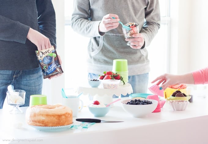 How to put together a light springtime Trifle Party by Design Eat Repeat!