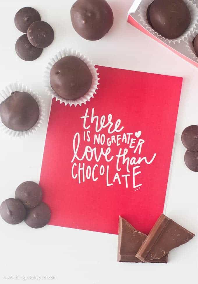 Make homemade chocolate truffles with this simple recipe from Design Eat Repeat