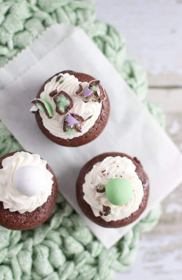 Melt in Your Mouth Mint Brownie Bites-4