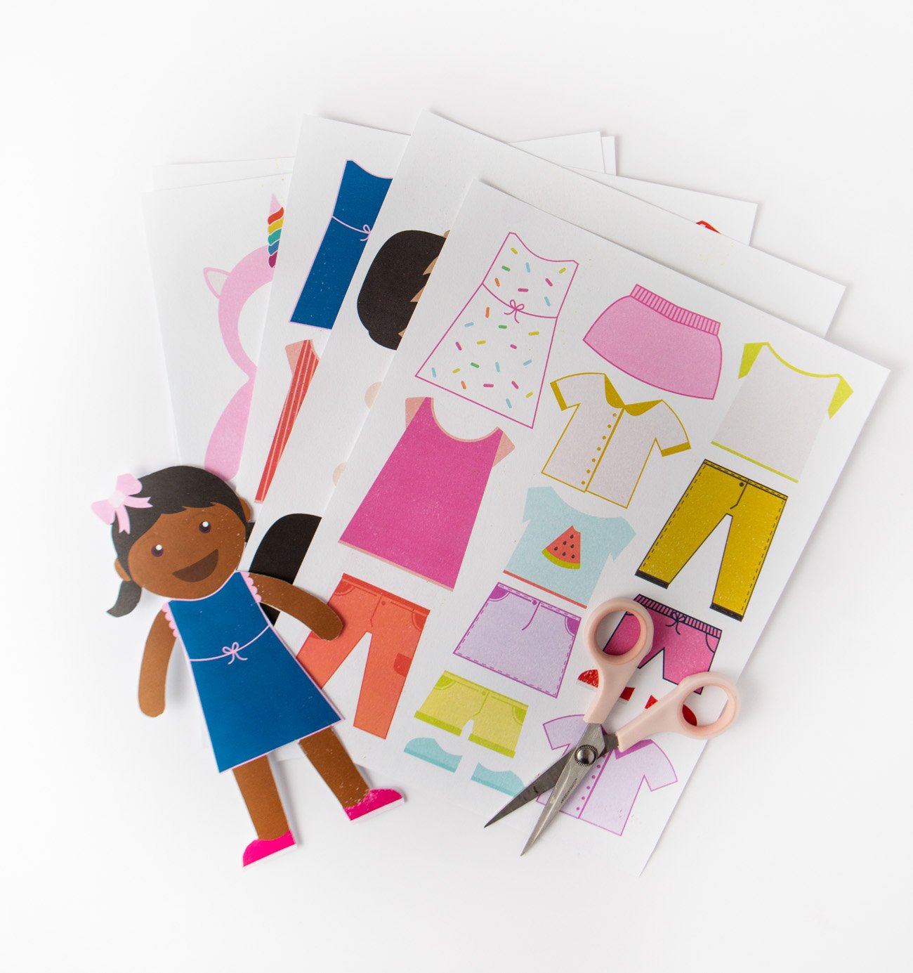 Printable Paper Dolls, Clothes, and Accessories
