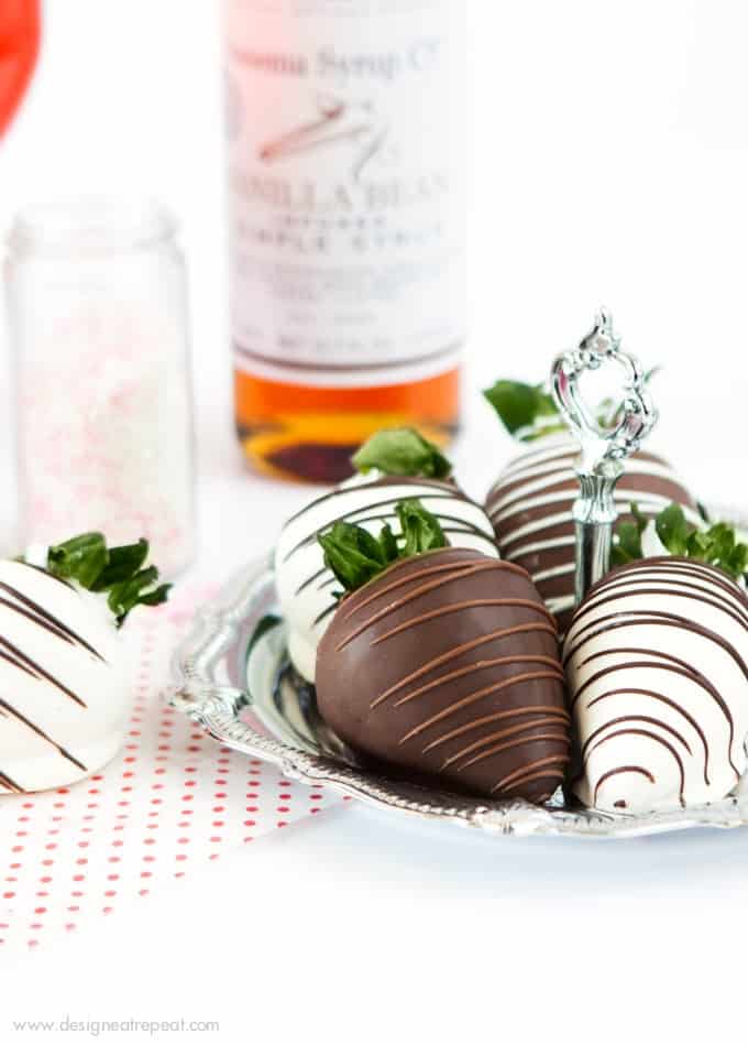 Save the hassle and order these mega chocolate covered strawberries from Shari's Berries - such a fun Valentines Day idea!