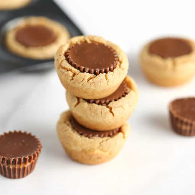 Peanut butter cup cookies - a favorite Christmas cookie recipe