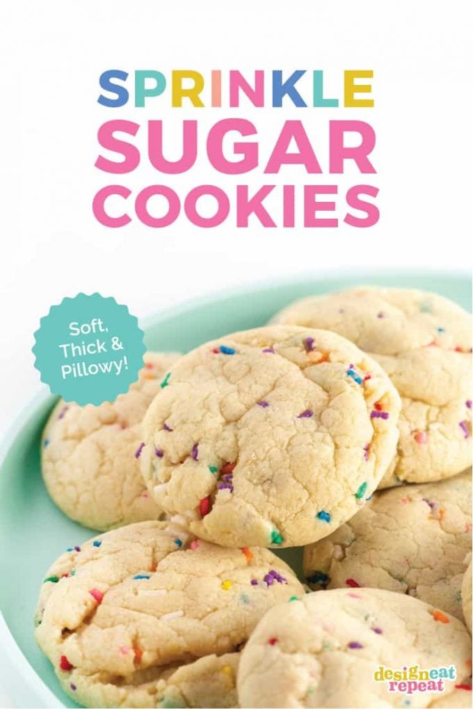 Soft-Baked Sugar Cookies with Sprinkles