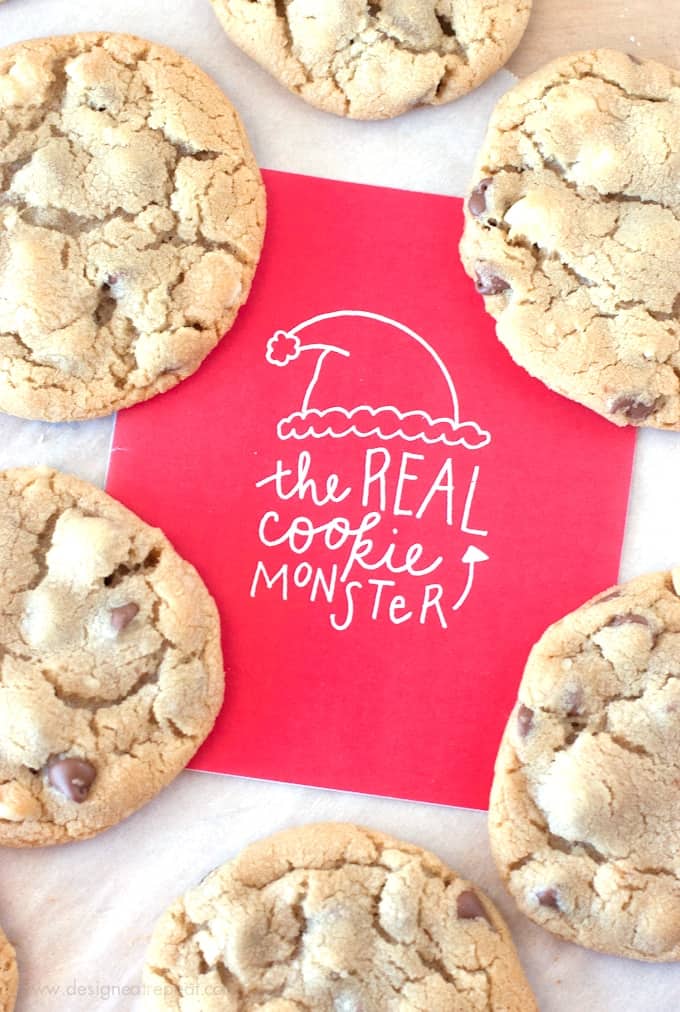 The-Real-Cookie-Monster-Free-Printable-Christmas-Card